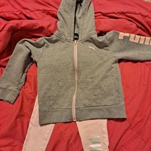 Puma jackets/pants set size 3T
